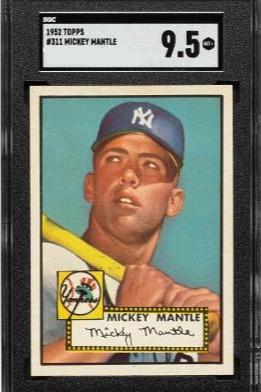 1952 Topps Mickey Mantle